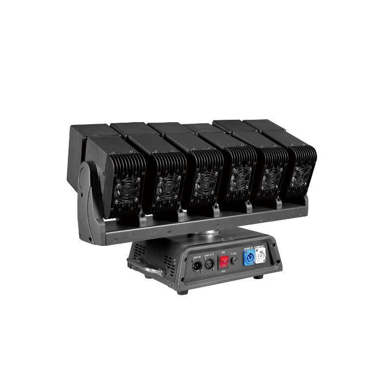 LED ムービングヘッド6×60w　スイングビームバー
