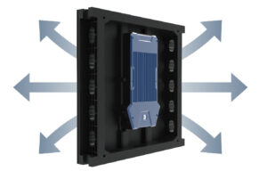 LEDビジョン　放熱