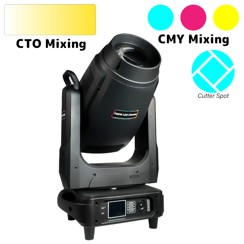 LEDムービングヘッド700w FRAME CMY+CTO