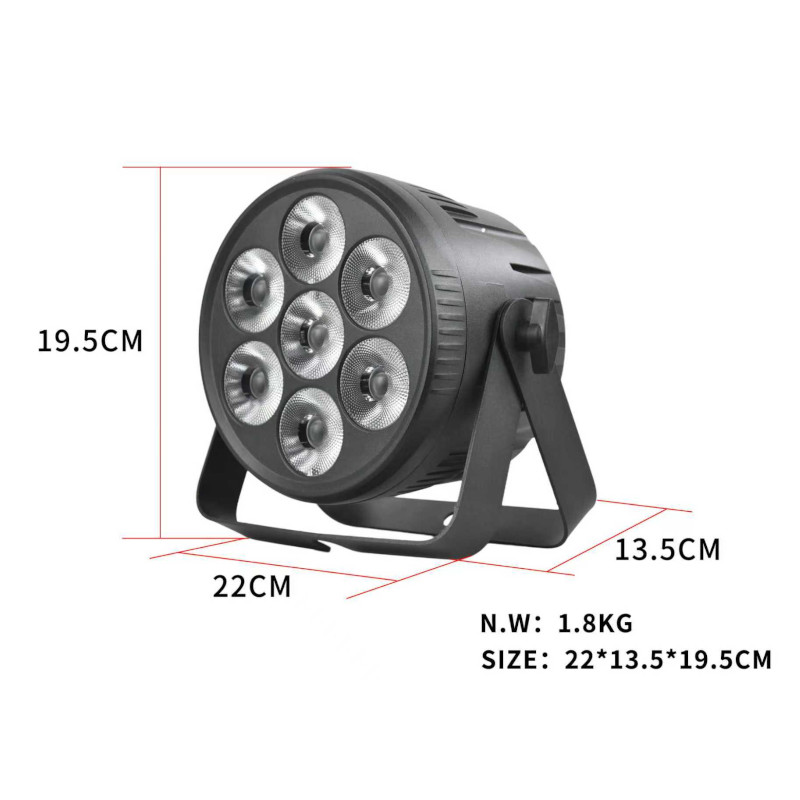 LEDコンパクトパーライト 20w×7個