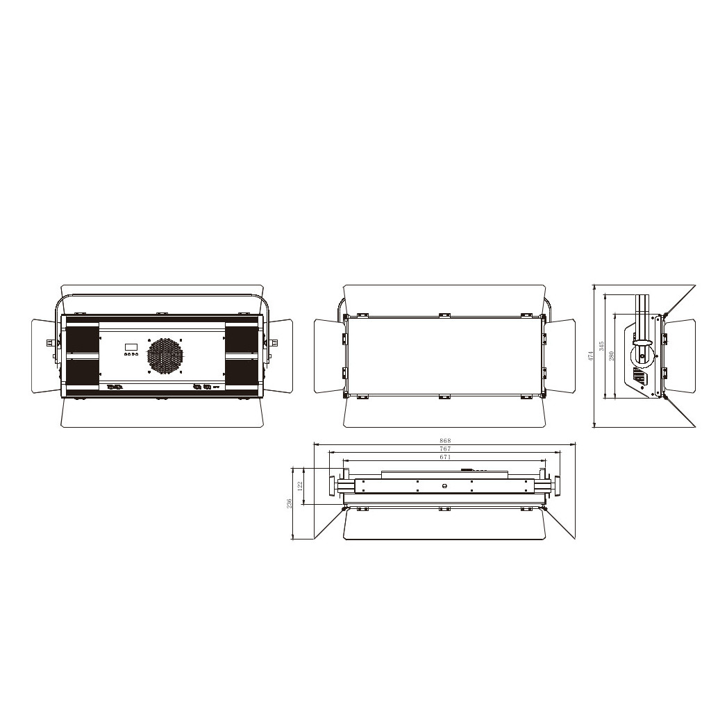 LEDパネルライト